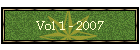 Vol 1 - 2007